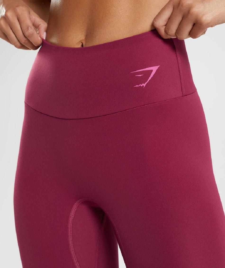 Leggins Gymshark Graphics Fraction Mujer Rosas | CO 2853WNB